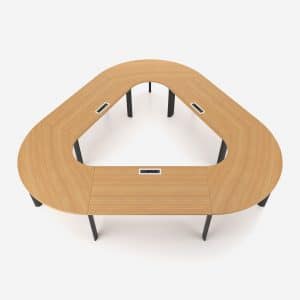 Table de réunion FX 3200 arrangement DA | meuble de conférence africain pour le Cameroun et pays Africain