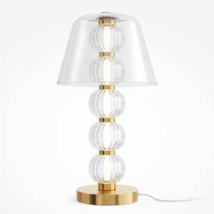 Lampe de table - Boules de verre - Afrique - Cameroun