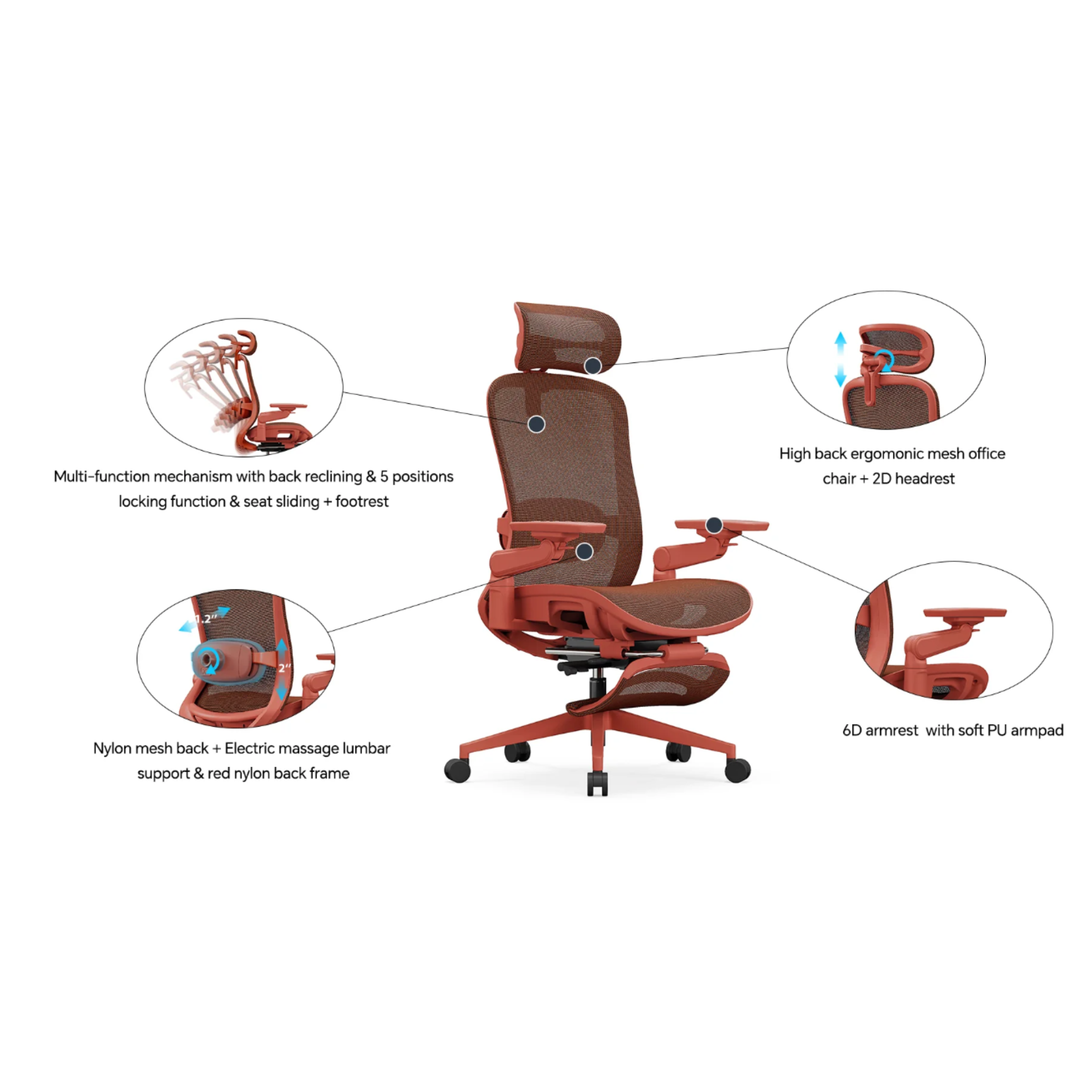 ANYO-HM, avec accoudoirs 6D et soutien lombaire massant électrique.-nomadeo-05